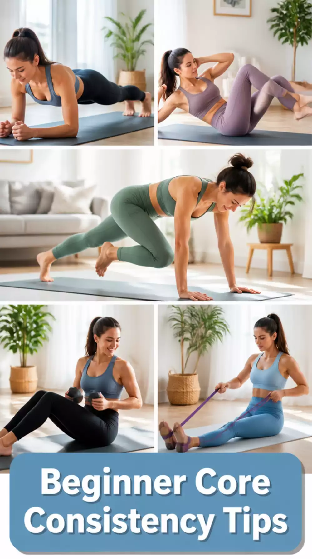 Why Beginner Core Consistency at Home Flattens the Stomach Faster Than Crunches