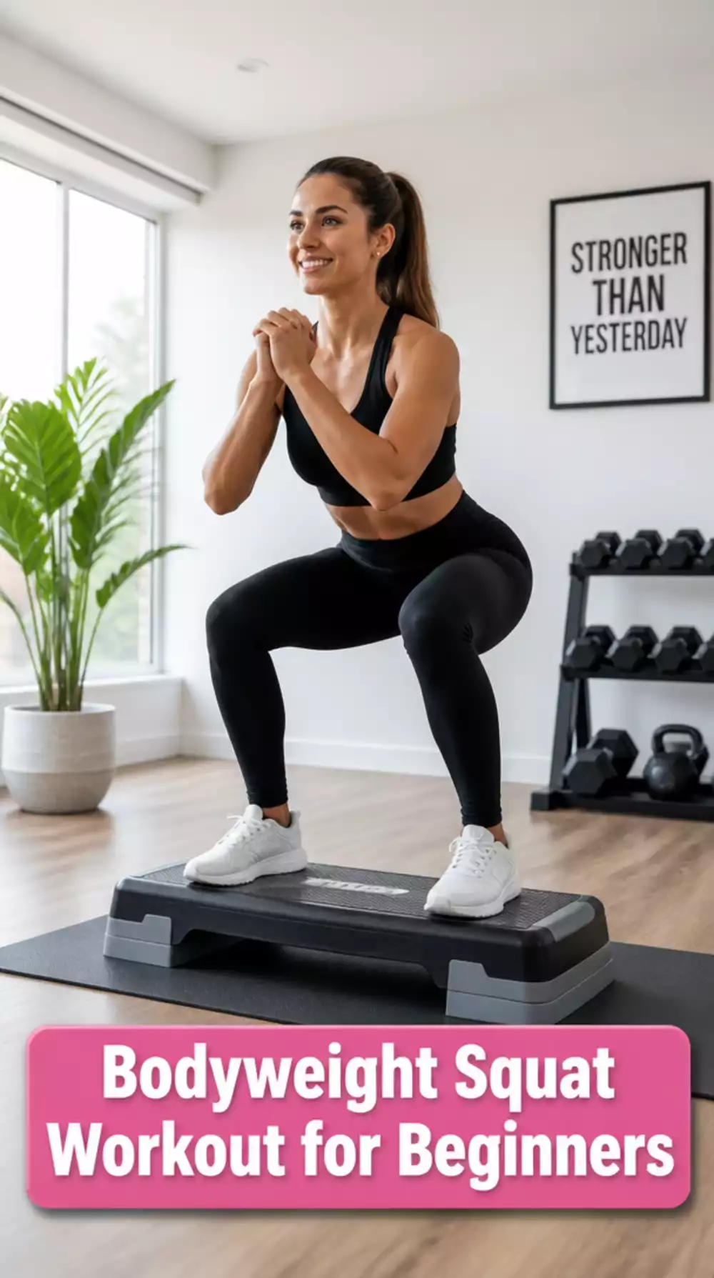 Bodyweight Squat Beginner Workout That Builds Lower Body Strength