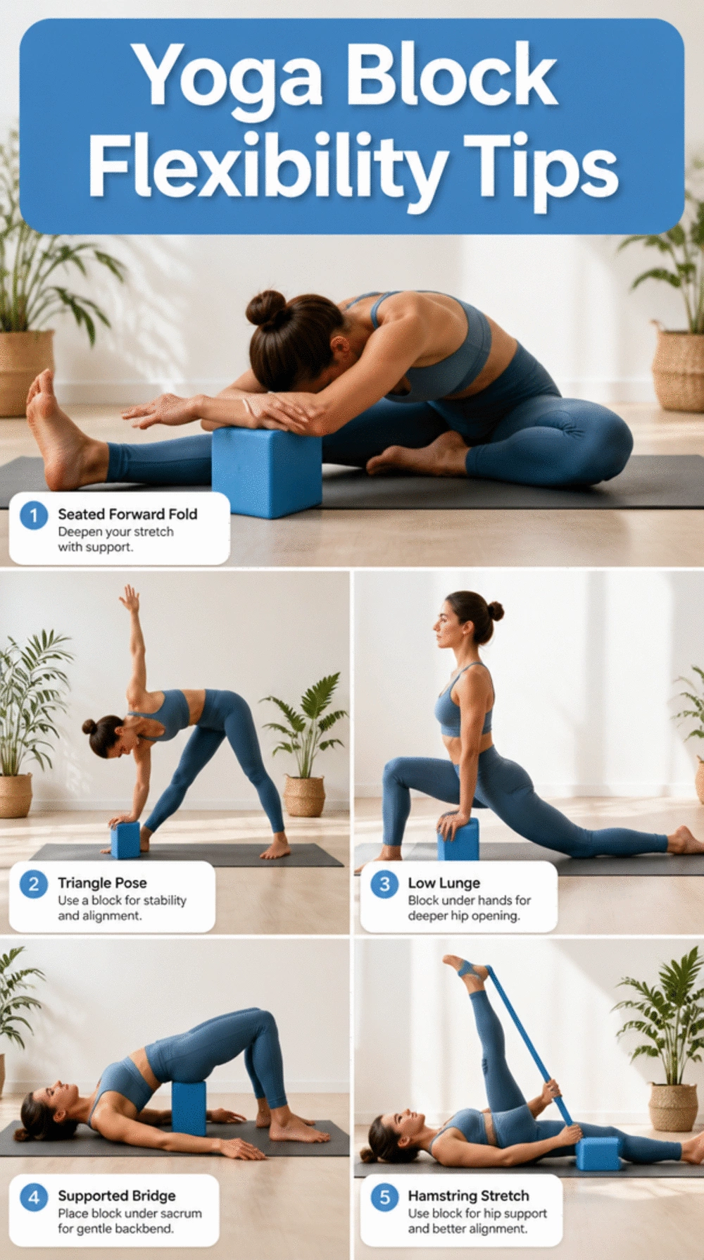 The One Yoga Block Trick That Makes Every Home Flexibility Session More Effective
