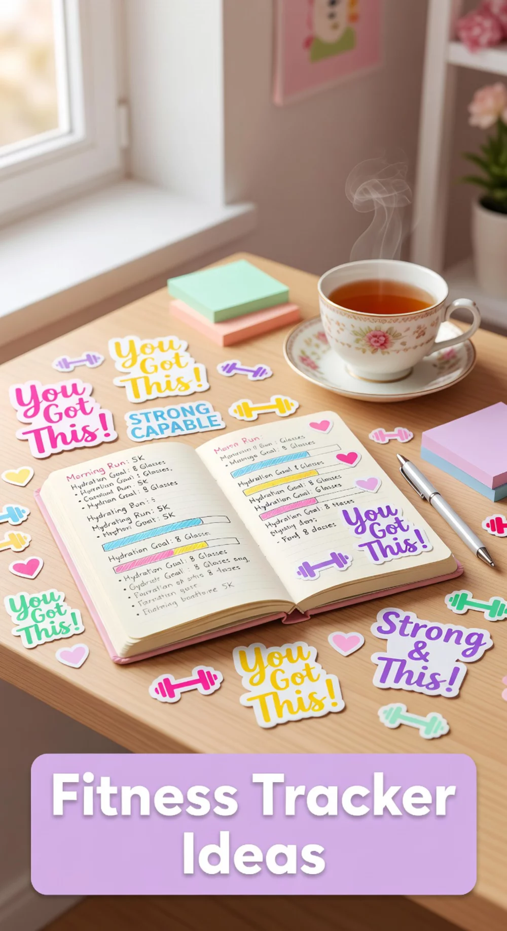 30-Day Home Workout Challenge Printable Tracker for Women Starting Out