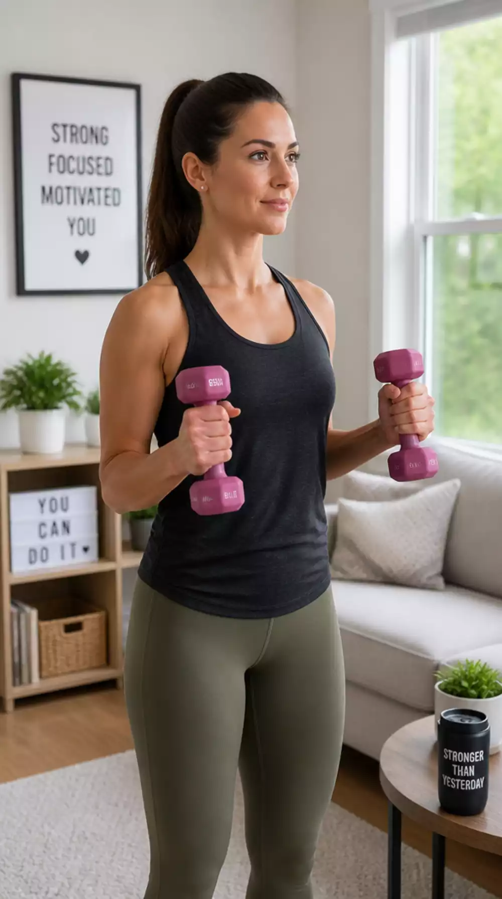 Home Arm Workout Hammer Curl That Builds Forearm and Bicep Definition