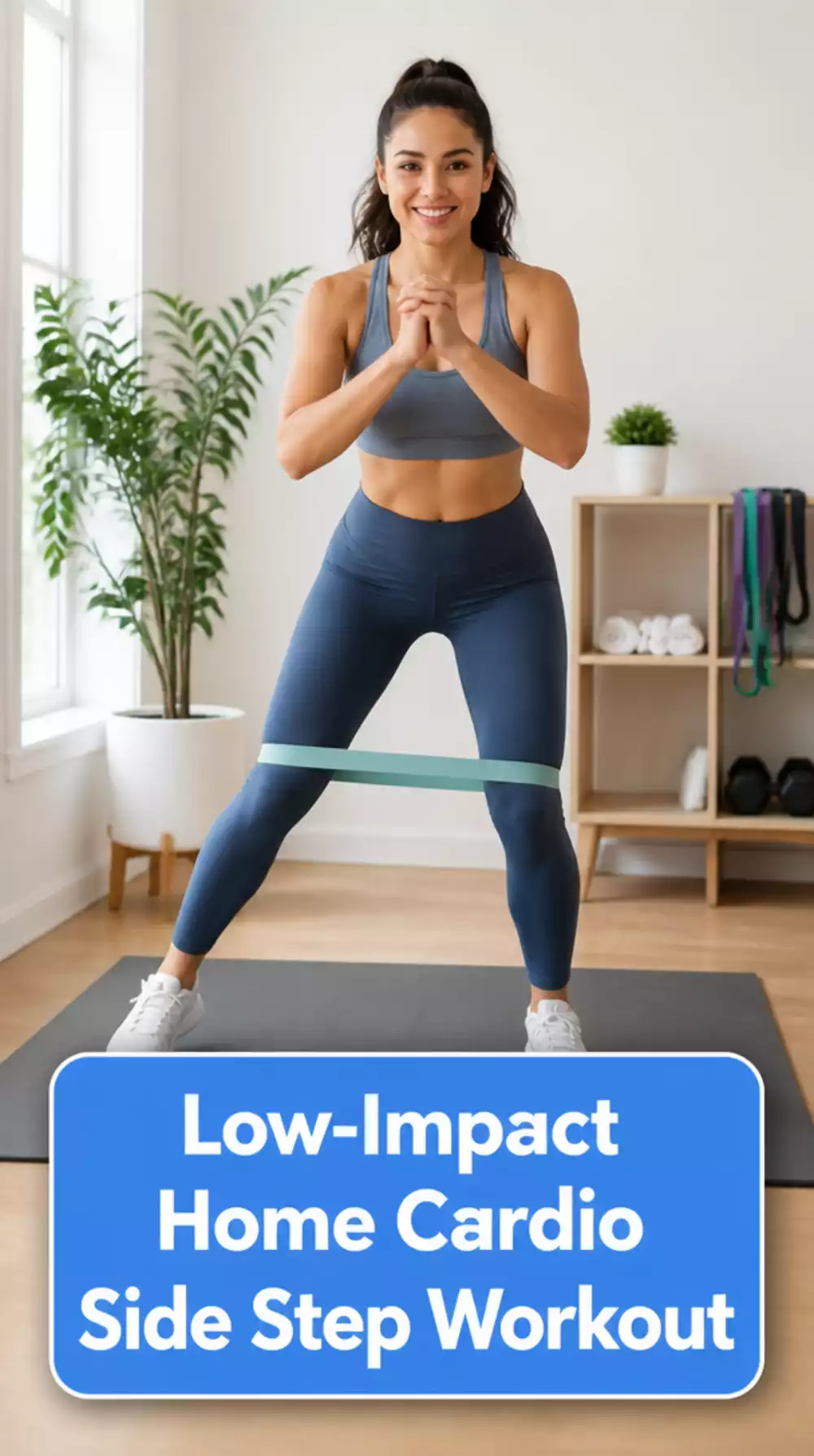 Low-Impact Home Cardio Workout for Women Over 40 Side Step Circuit