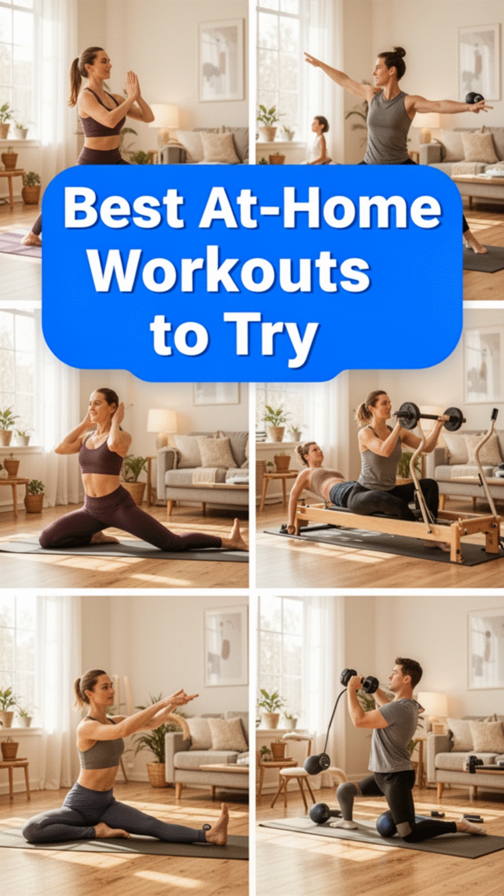 Amazing At-Home Workouts for All Fitness Levels