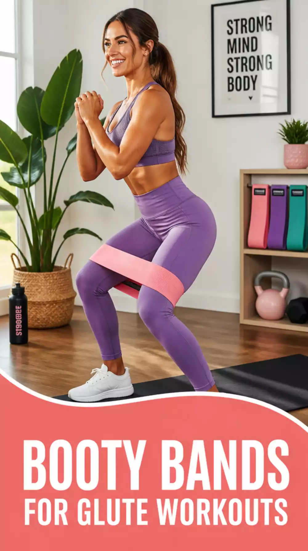 The One Resistance Band Type That Transforms Every Home Glute Workout
