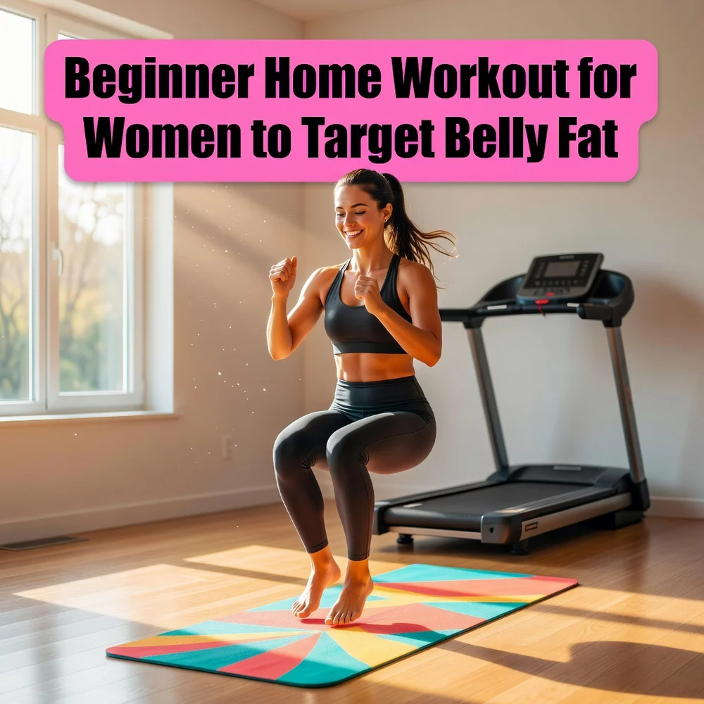 Beginner Home Workout for Women to Target Belly Fat