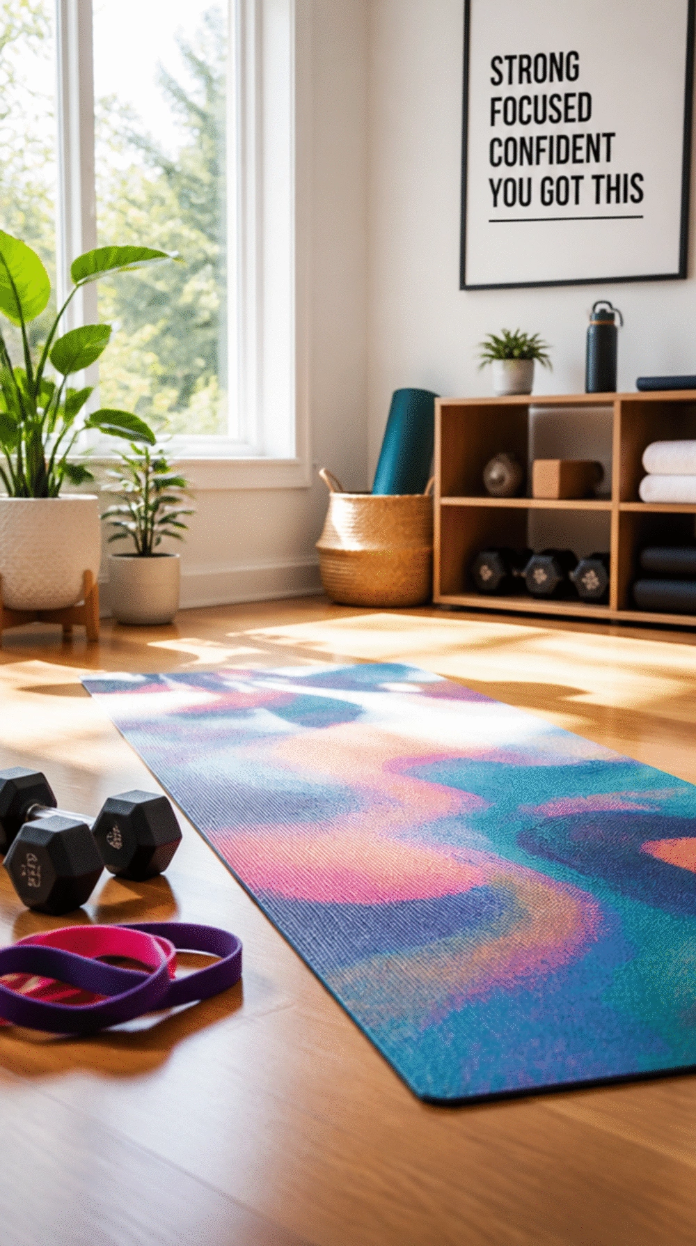 Budget Exercise Mat for Home Workouts That Still Cushions the Floor