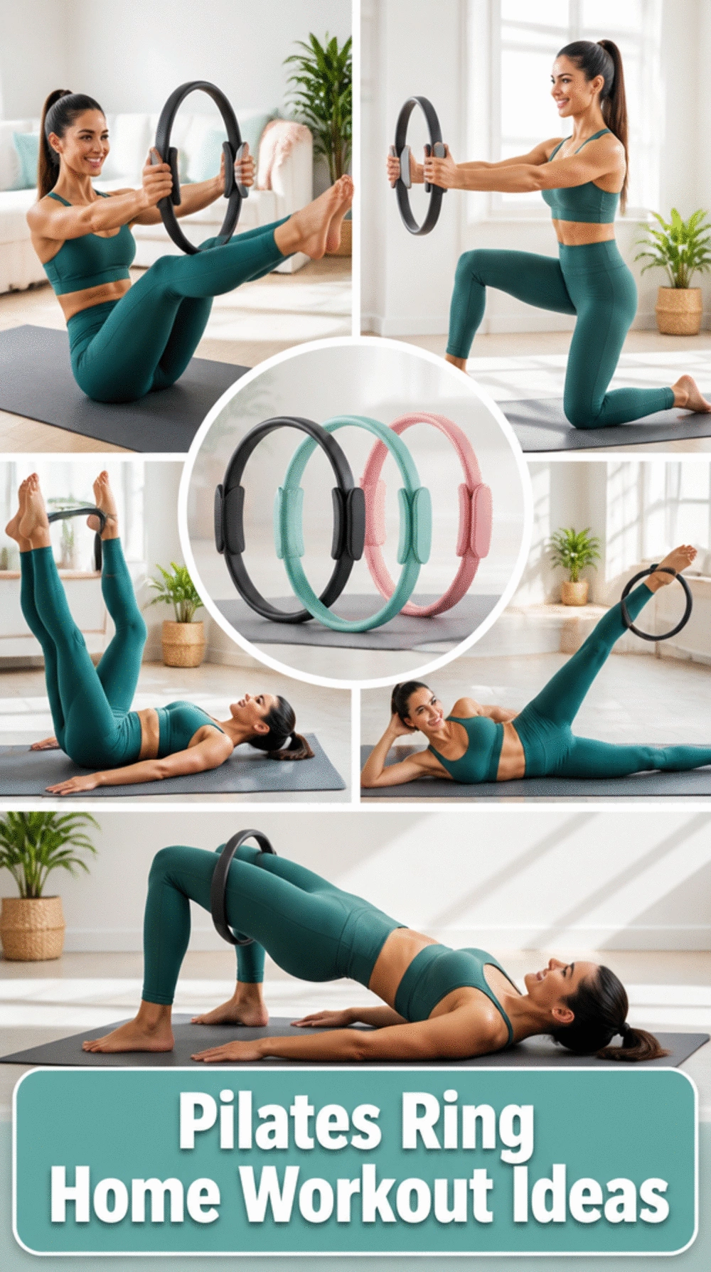 Pilates Ring Home Workout Tool That Adds Resistance to Every Mat Session