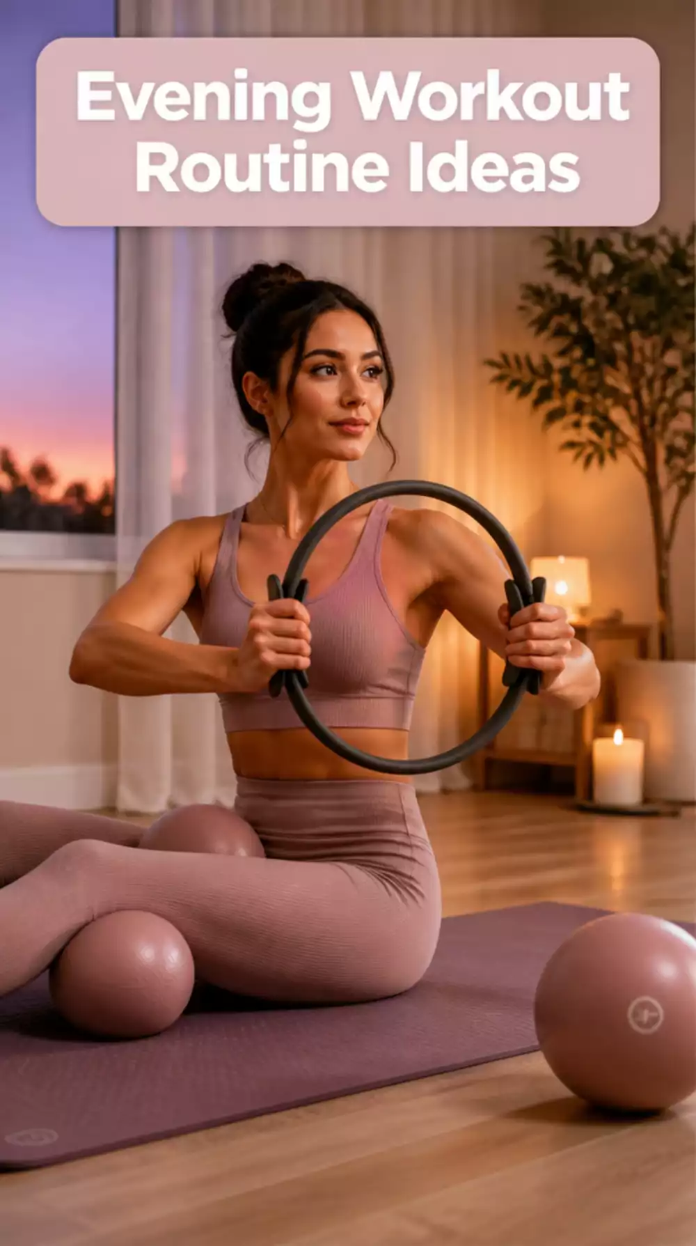 Home Workout Evening Routine for Busy Women Who Miss Morning Sessions