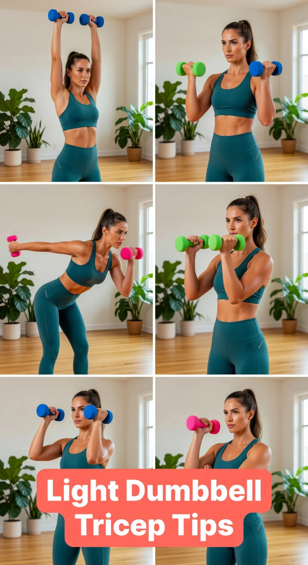 The Light Dumbbell Tricep Trick That Tones Arms Without Adding Bulk