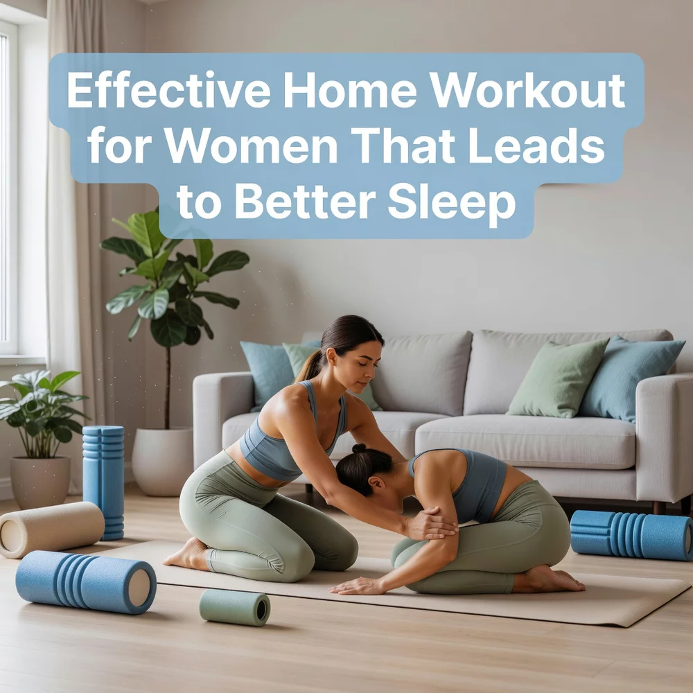Effective Home Workout for Women That Leads to Better Sleep