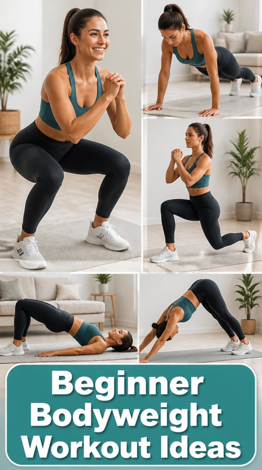 Beginner Home Workout Weight Loss Plan Built Around Bodyweight Moves