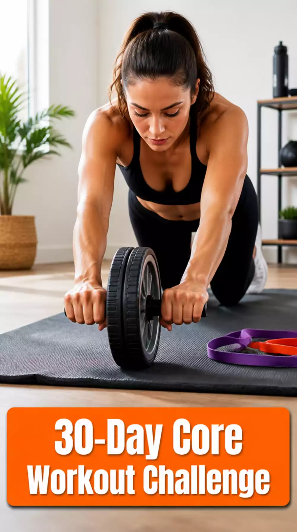 30-Day Core Home Workout Challenge That Flattens and Strengthens the Abs
