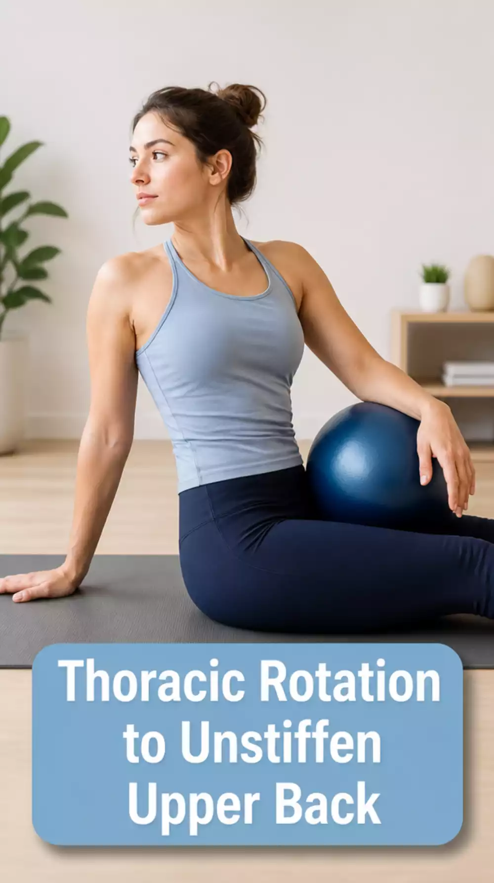 Morning Home Stretch Routine Thoracic Rotation That Unstiffens the Upper Back