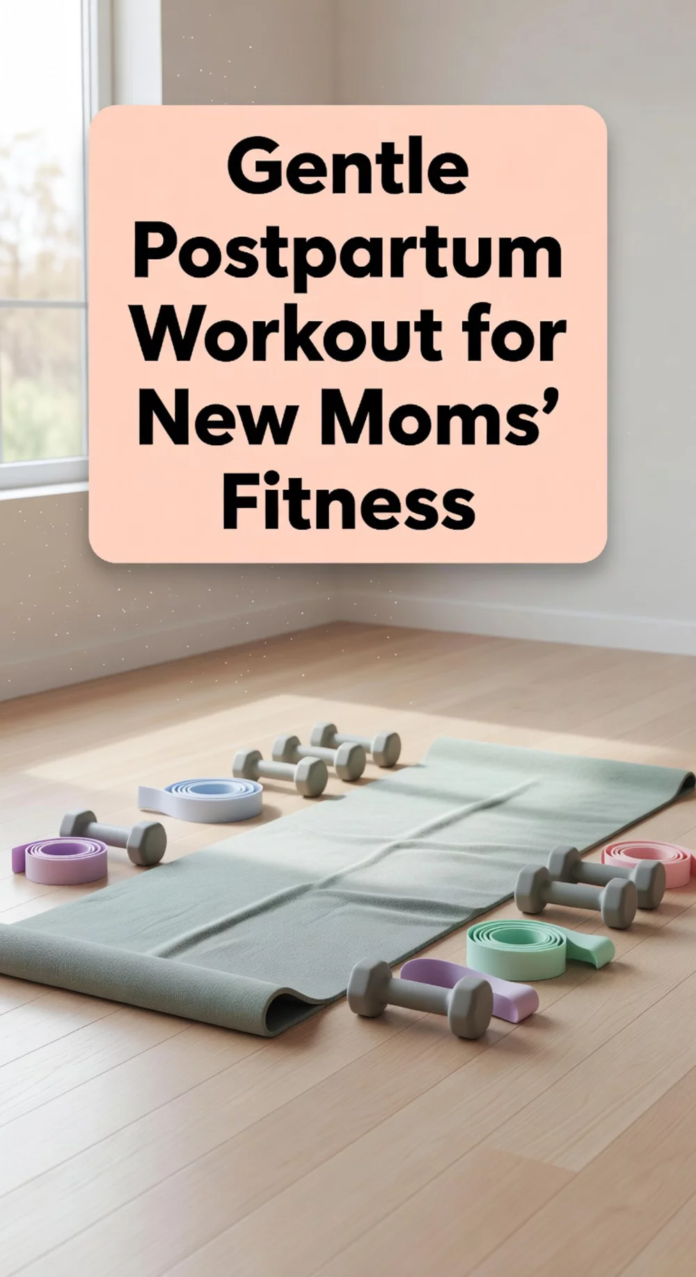 Gentle Postpartum Workout for New Moms' Fitness
