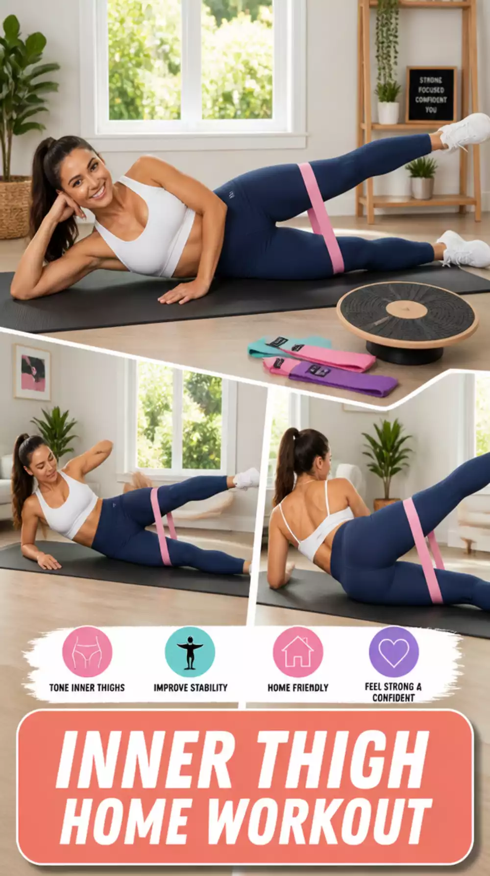 Inner Thigh Home Workout Side-Lying Leg Raise That Sculpts the Adductors