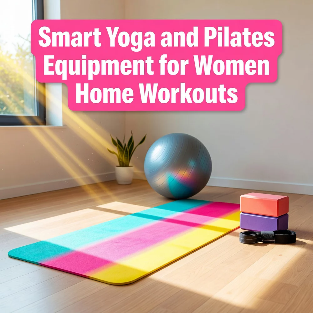 Smart Yoga and Pilates Equipment for Women Home Workouts