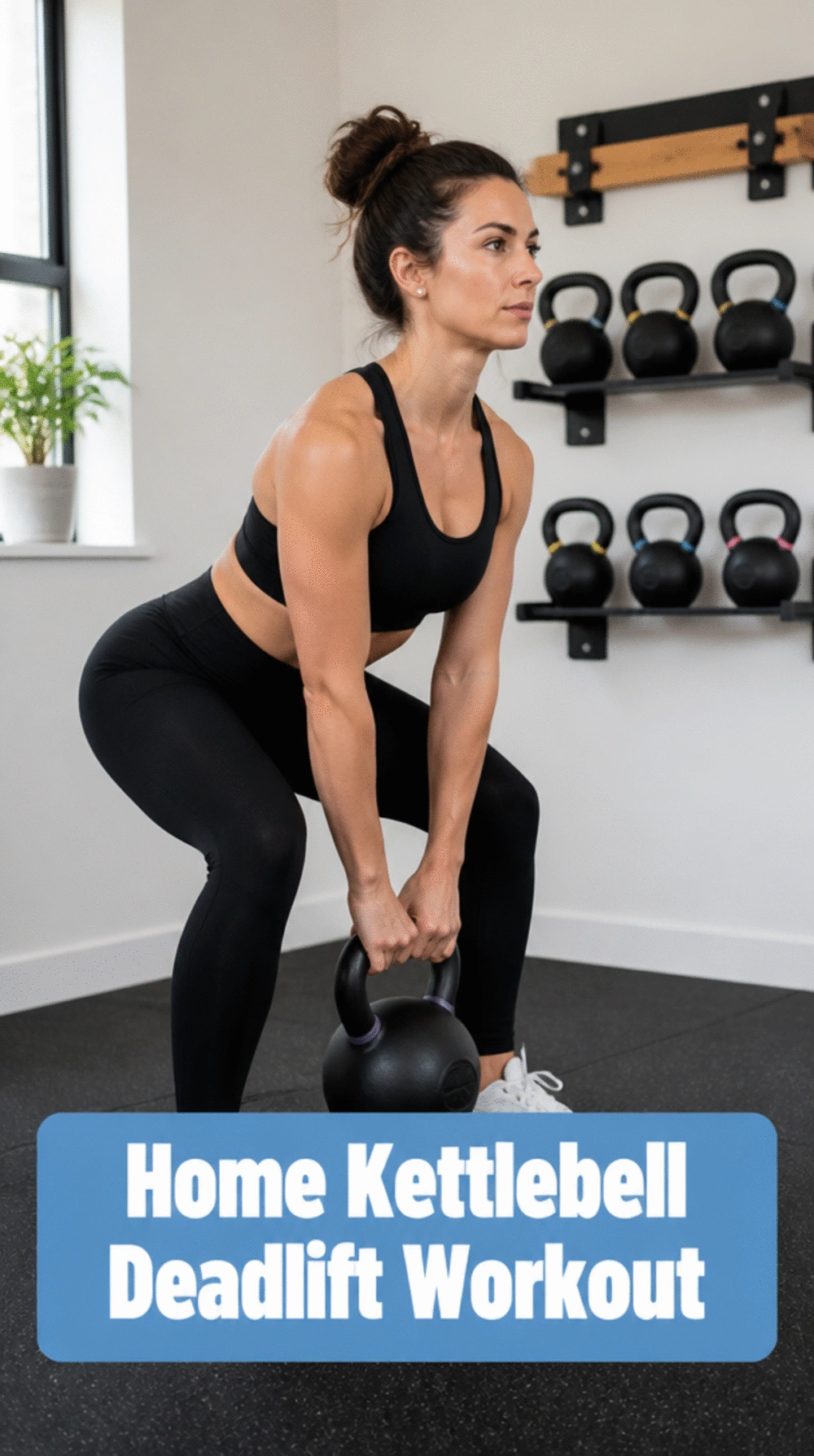 Home Kettlebell Deadlift Workout That Lifts and Tones the Hamstrings