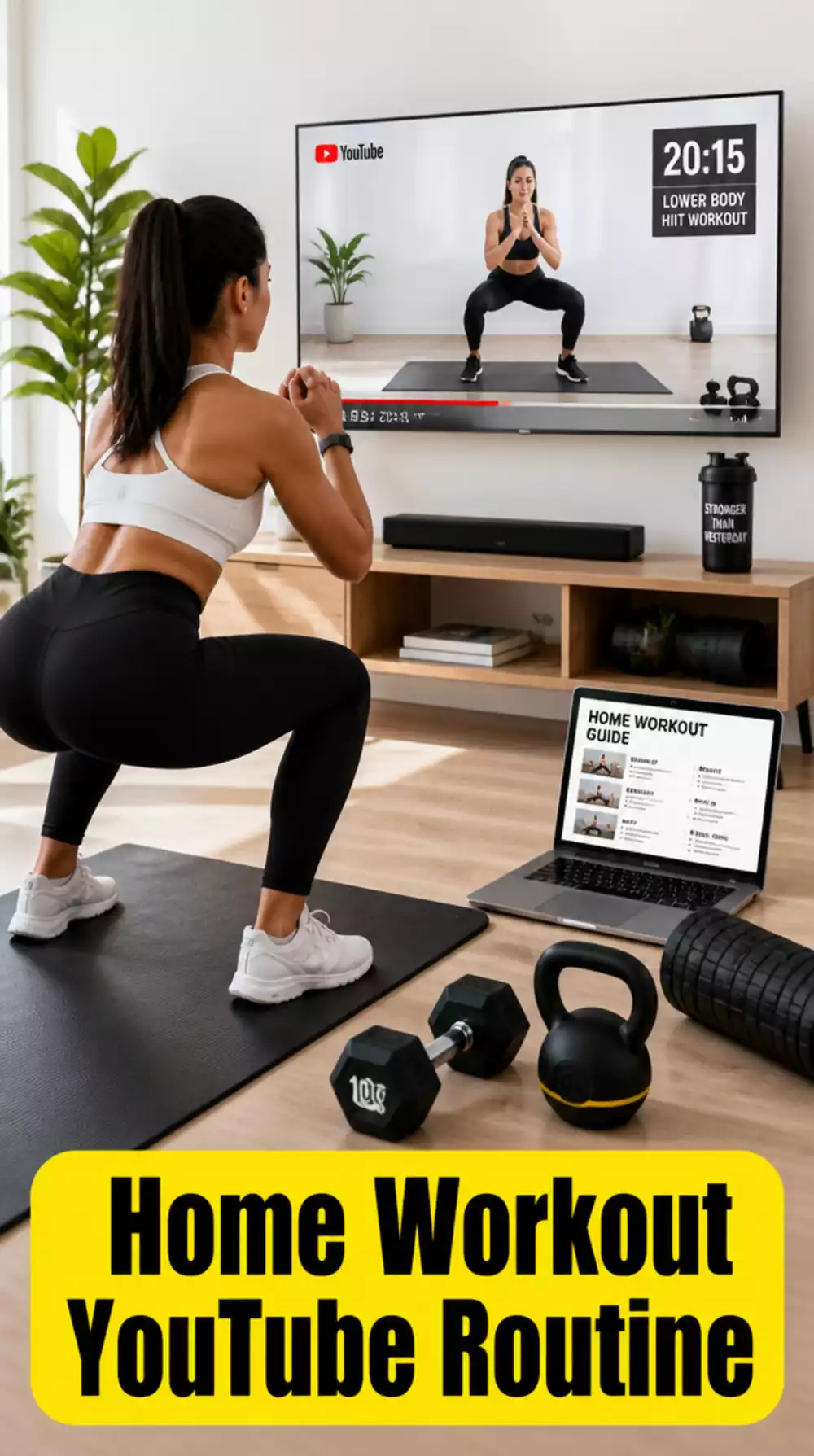 Home Workout YouTube Routine for Women Who Need Someone to Follow Along