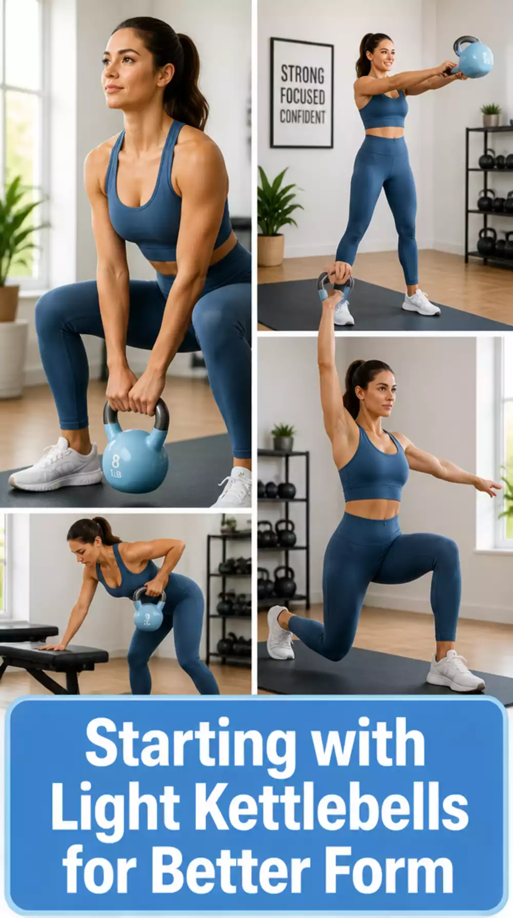 Why Starting with a Light Kettlebell at Home Builds Better Form Faster