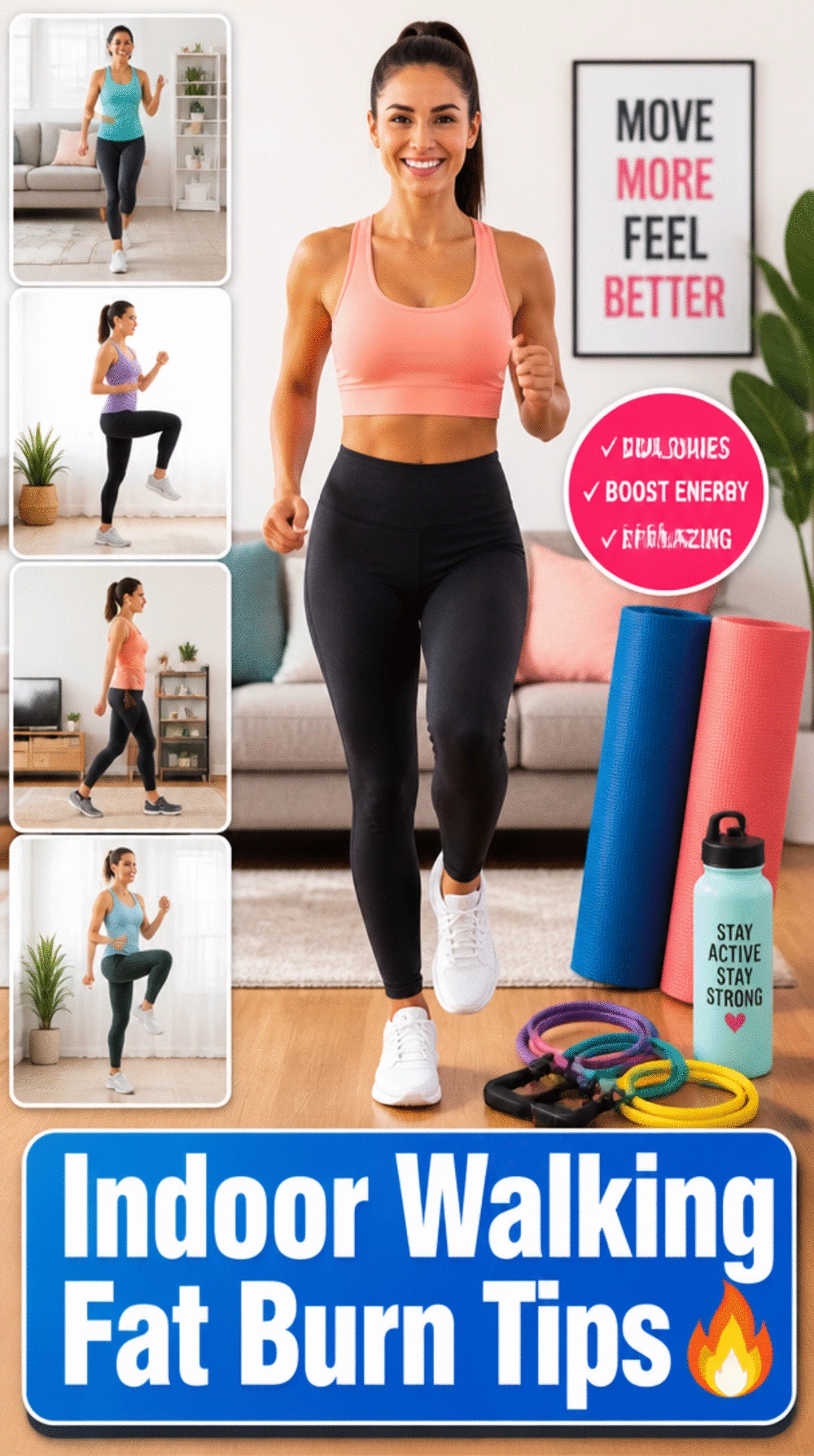 Why Indoor Walking at Home Burns More Fat Than Most Women Realise
