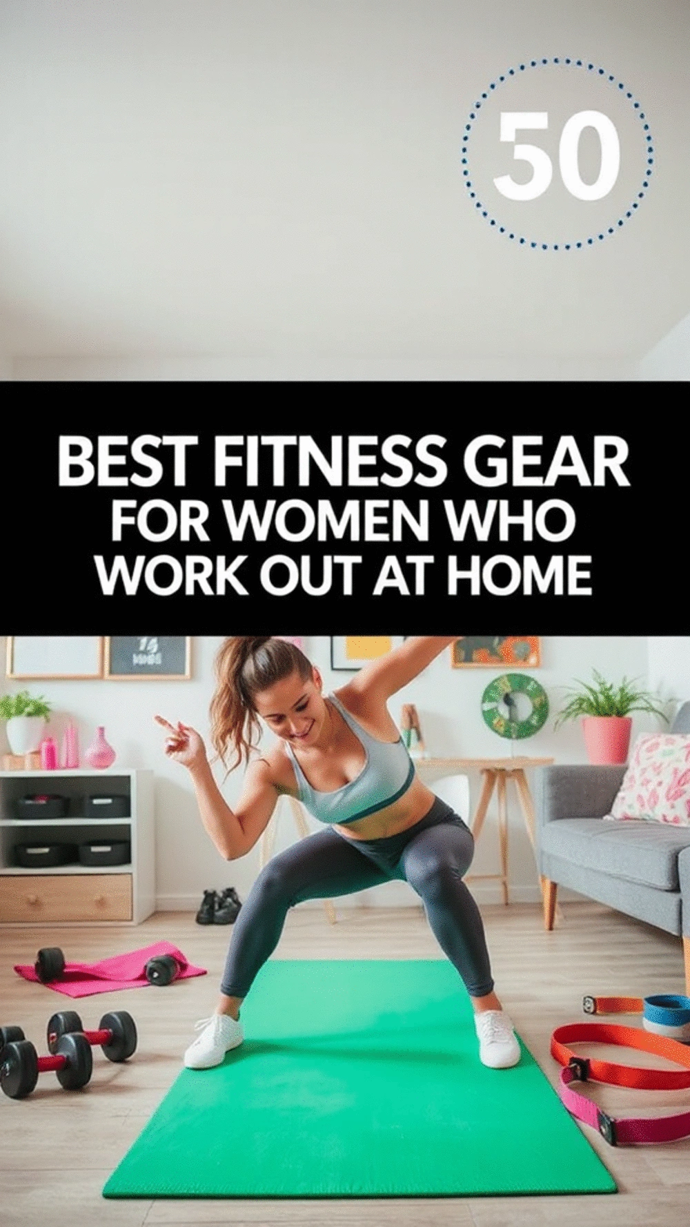 Best Fitness Gear for Women Who Work Out at Home