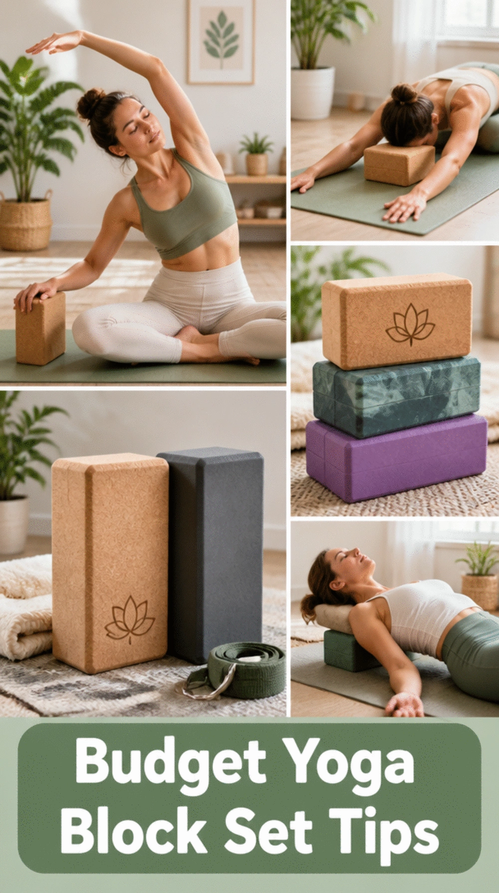 Budget Yoga Block Set for Home Workouts That Improves Every Stretch