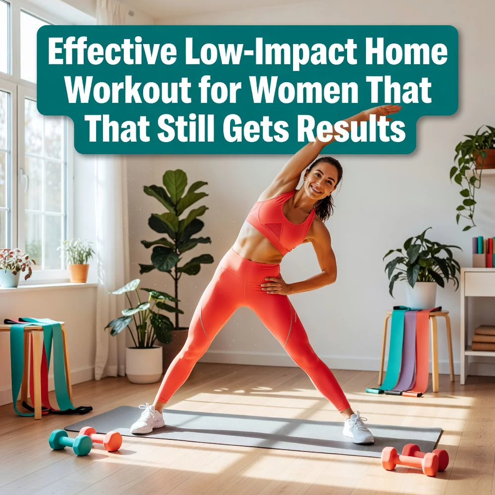 Effective Low-Impact Home Workout for Women That Still Gets Results