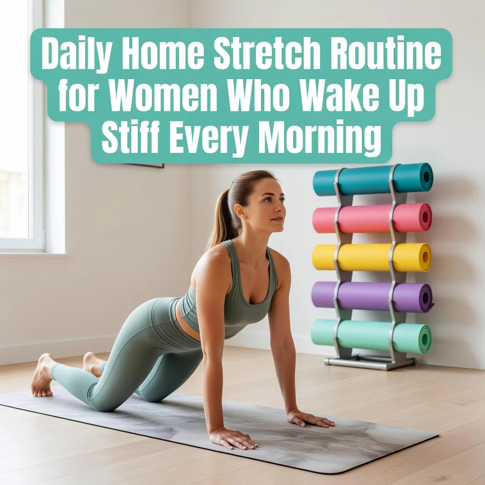 Daily Home Stretch Routine for Women Who Wake Up Stiff Every Morning