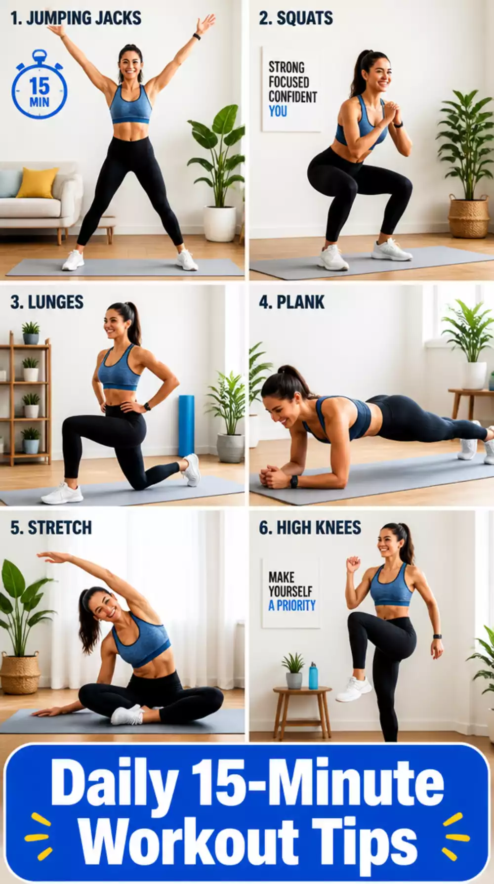 Why a Daily 15-Minute Home Workout Routine Beats Skipping the Gym