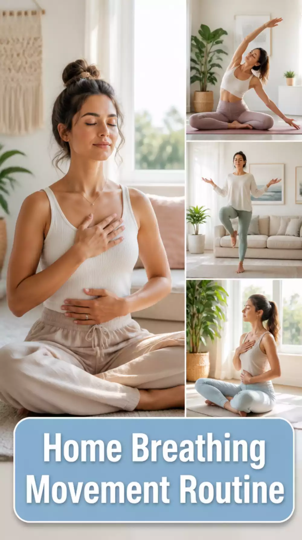 Home Breathing and Movement Routine That Grounds Women Feeling Overwhelmed