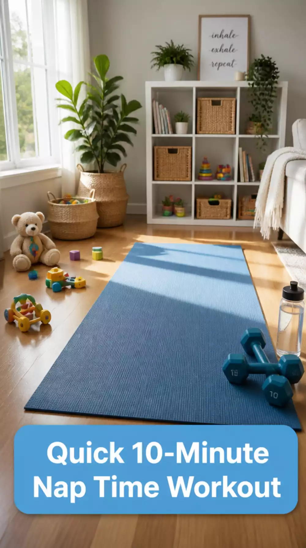 Home Workout for Mums 10-Minute Nap Time Routine That Actually Gets Done