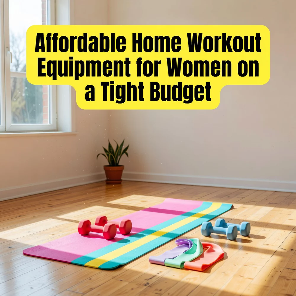 Affordable Home Workout Equipment for Women on a Tight Budget