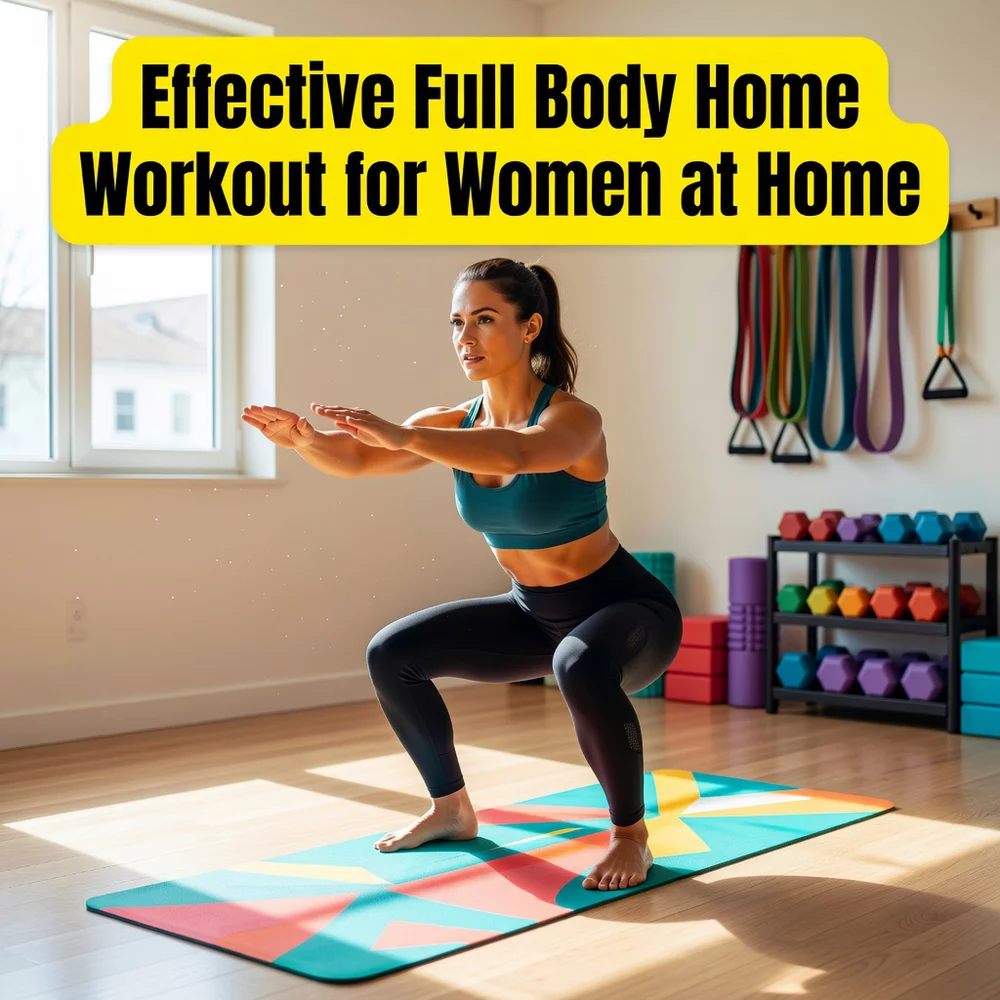 Effective Full Body Home Workout for Women at Home