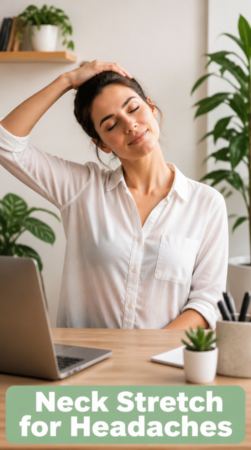 Daily Home Posture Exercise Neck Stretch That Relieves Tension Headaches