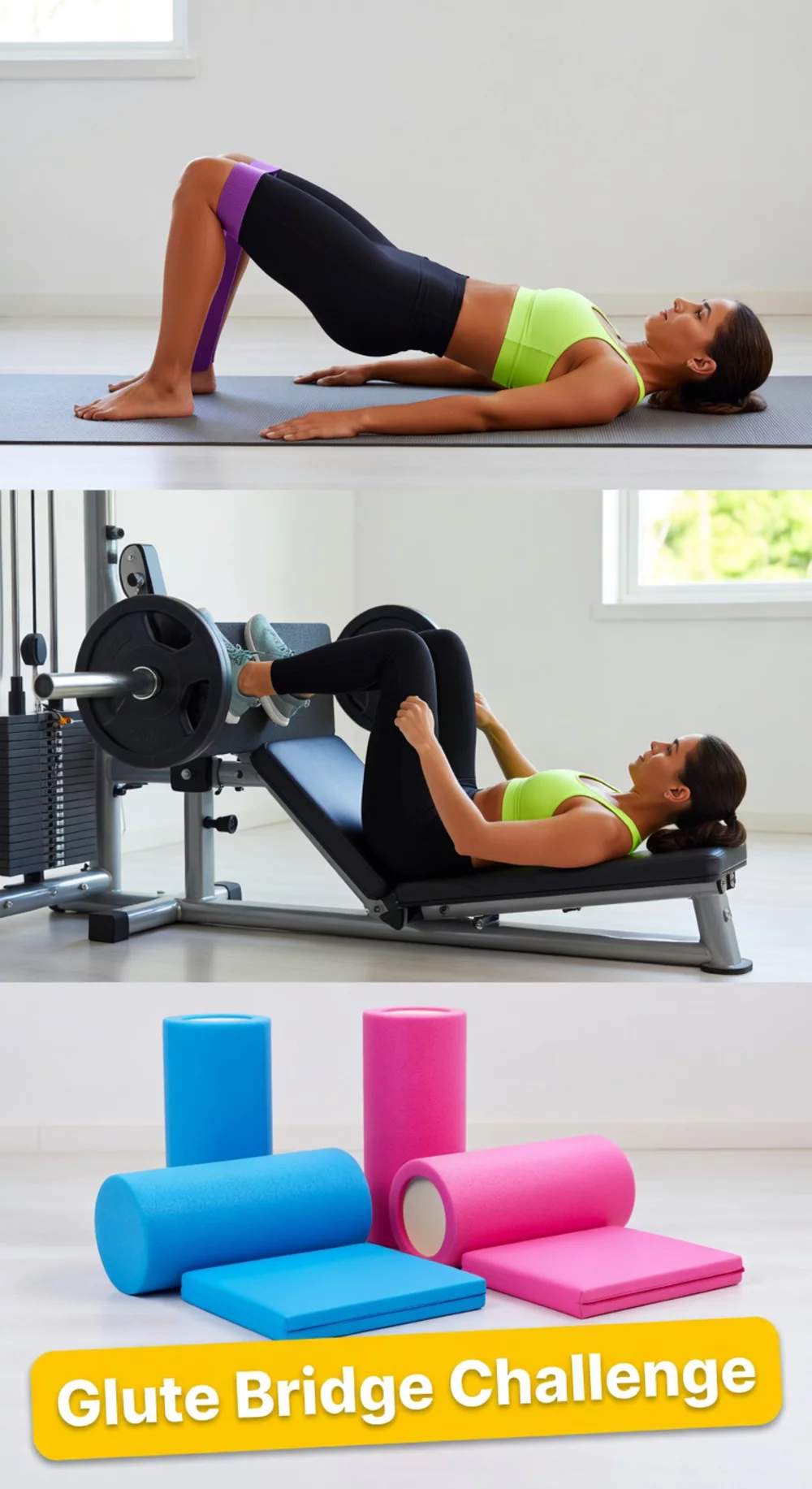 Home Workout 30-Day Glute Bridge Challenge That Builds Beginner Strength