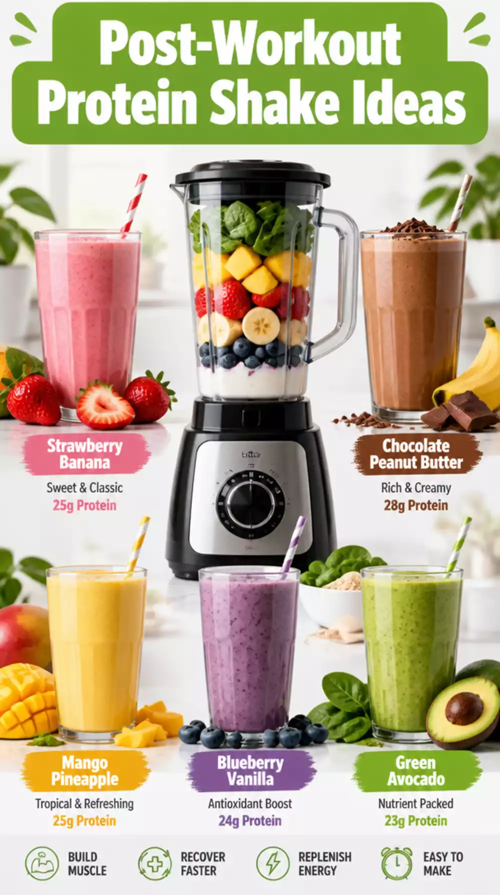 Post-Workout Protein Shake for Women at Home That Supports Muscle Recovery