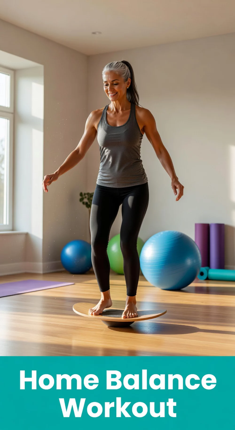 Home Balance Workout for Women Over 50 That Prevents Falls Daily