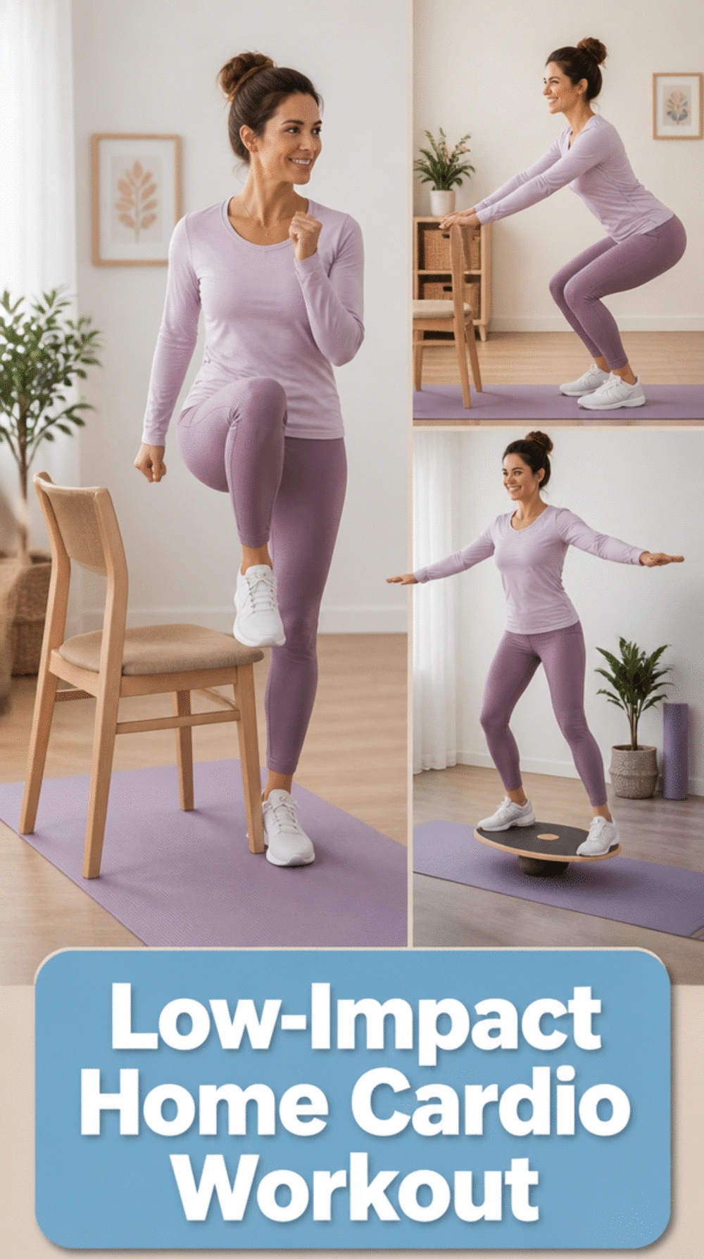 Low-Impact Home Cardio Workout for Women Who Avoid Jumping Moves