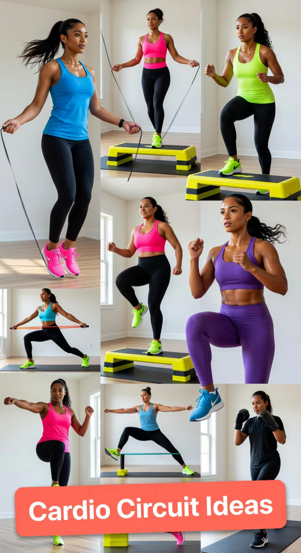 Home Workout Cardio Circuit That Burns Calories in 20 Minutes