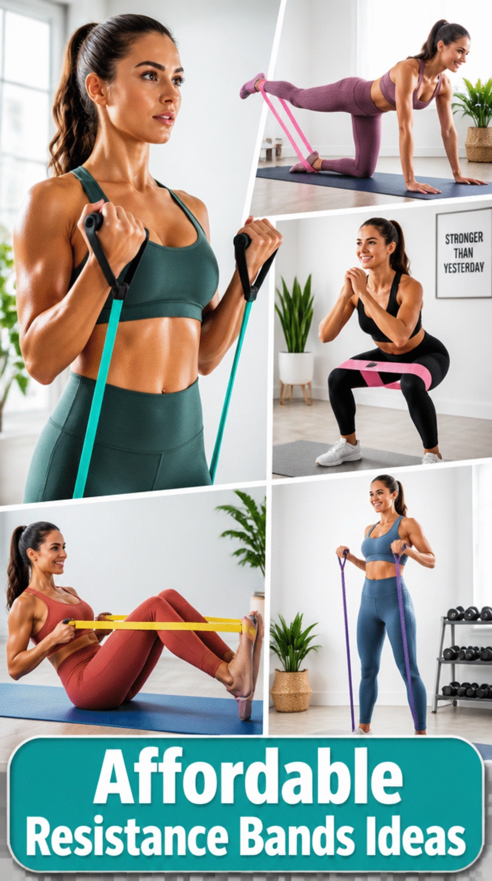 Affordable Resistance Bands for Women Home Workouts Under $15