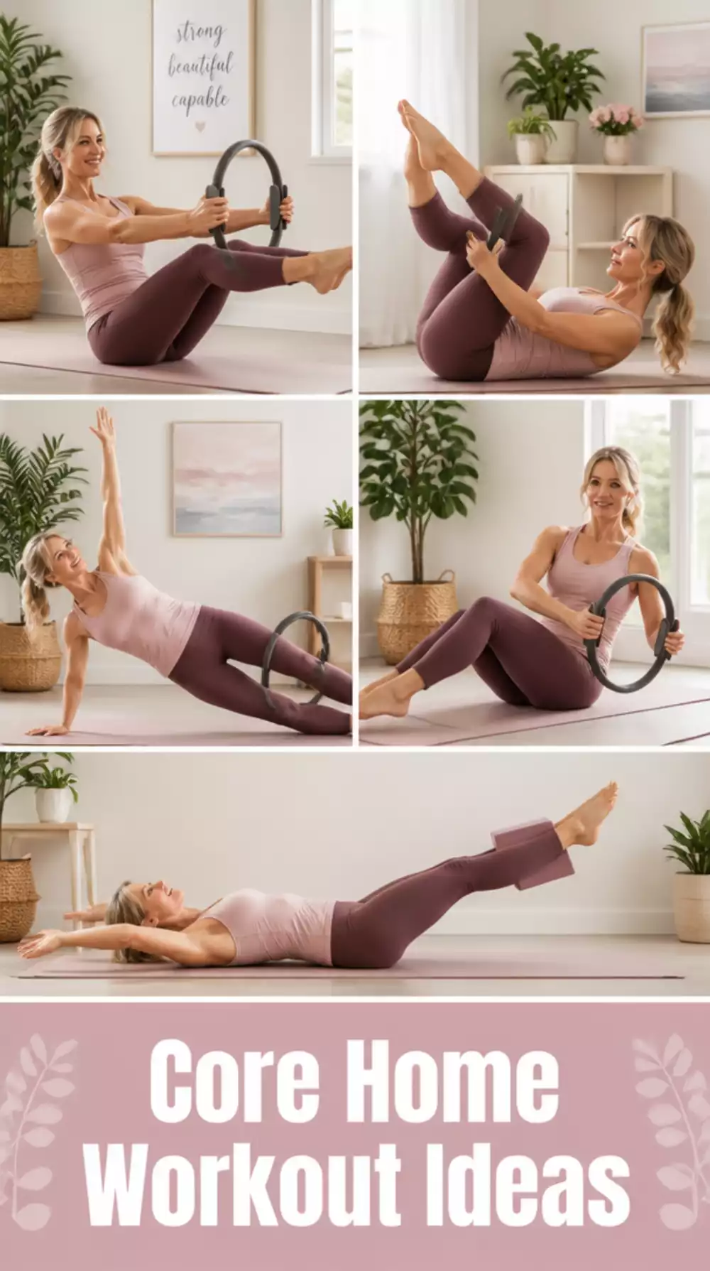 Core Home Workout for Women Over 40 That Flattens and Protects the Back