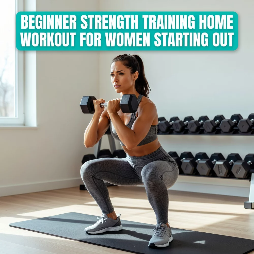 Beginner Strength Training Home Workout for Women Starting Out