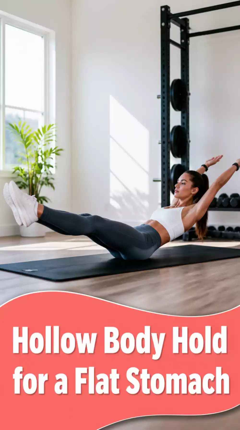The Hollow Body Hold Trick That Trainers Use for a Truly Flat Stomach