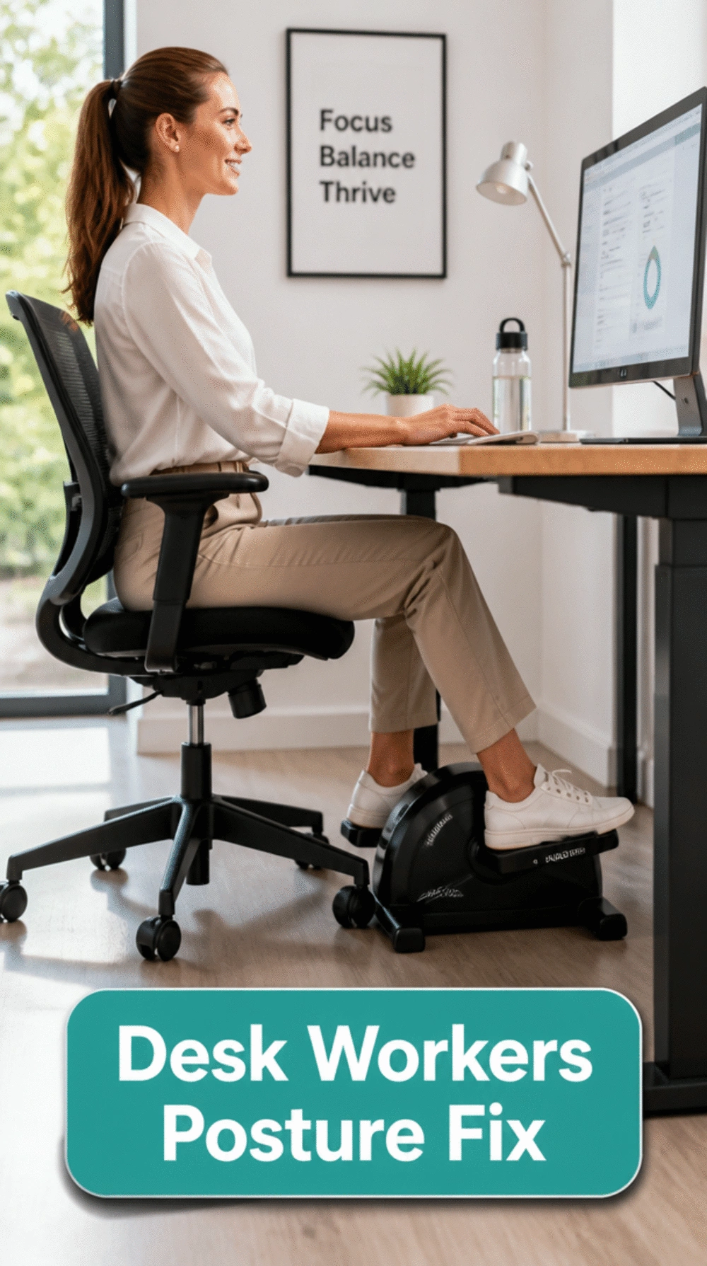 The Home Posture Fix That Desk Workers See Results From in Two Weeks
