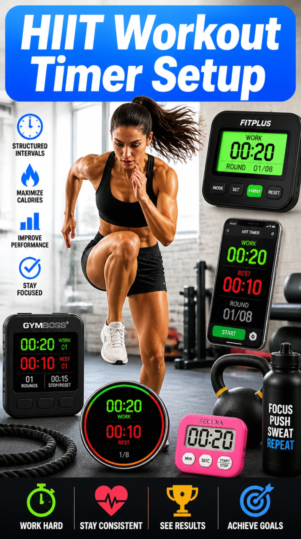 HIIT Home Workout Interval Timer Setup That Maximises Every Session