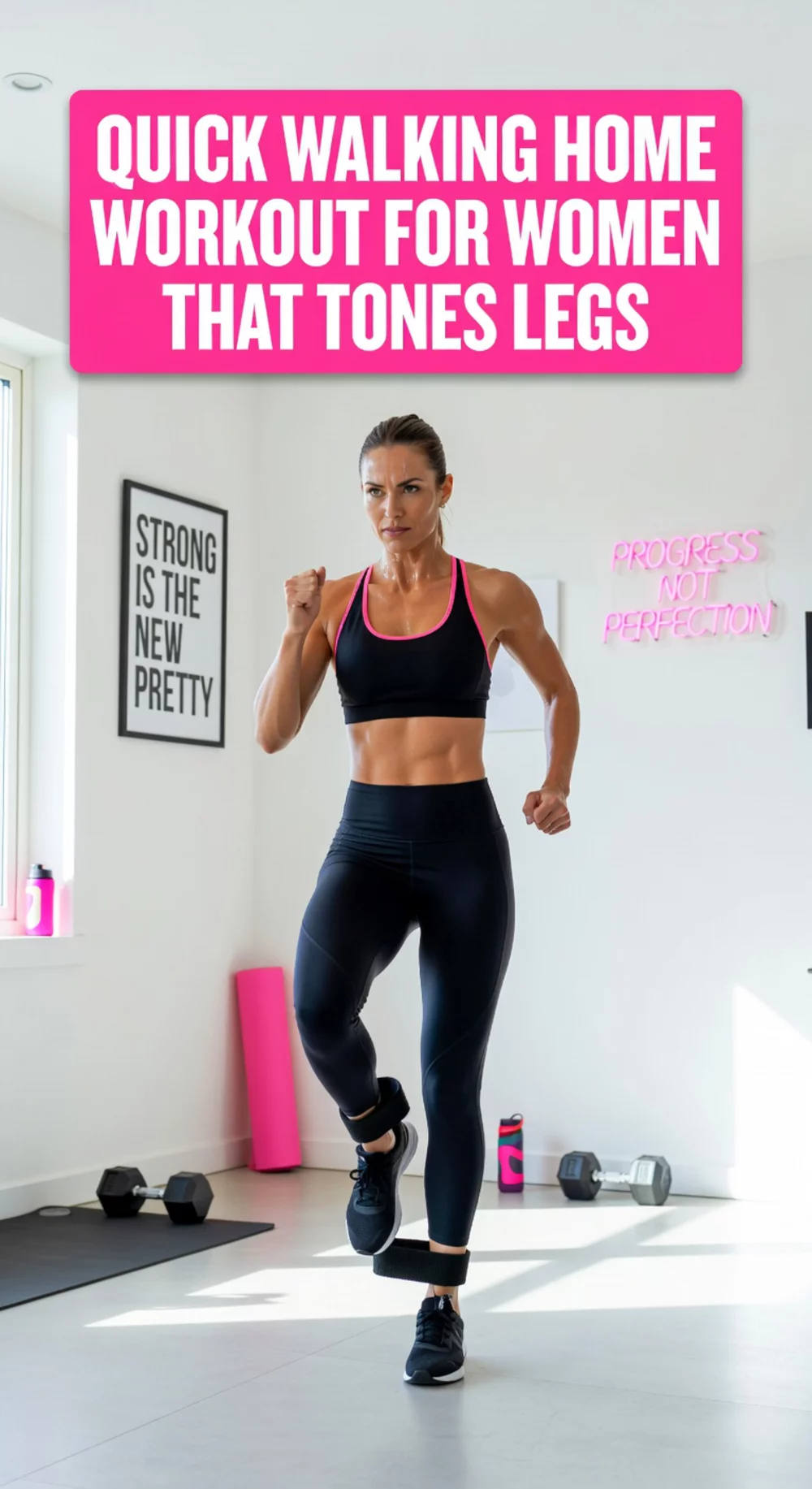 Quick Walking Home Workout for Women That Tones Legs