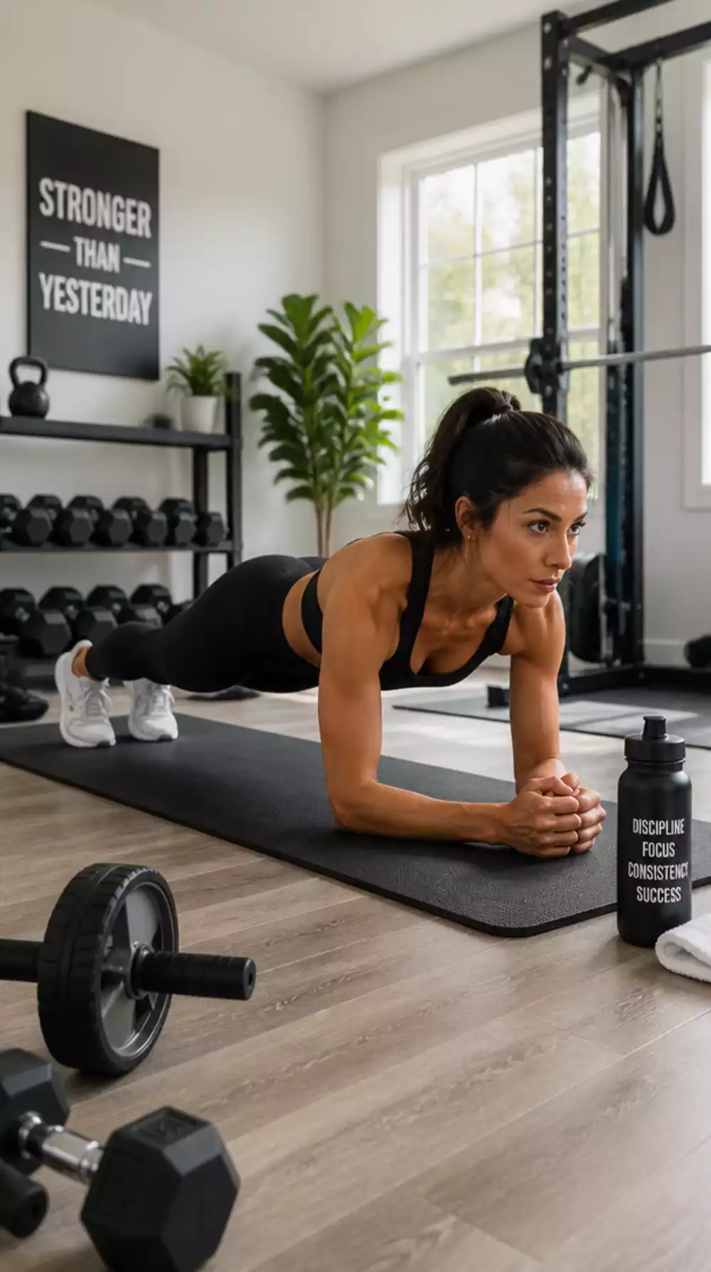 Beginner Core Home Workout Plank Hold That Builds a Stable Base