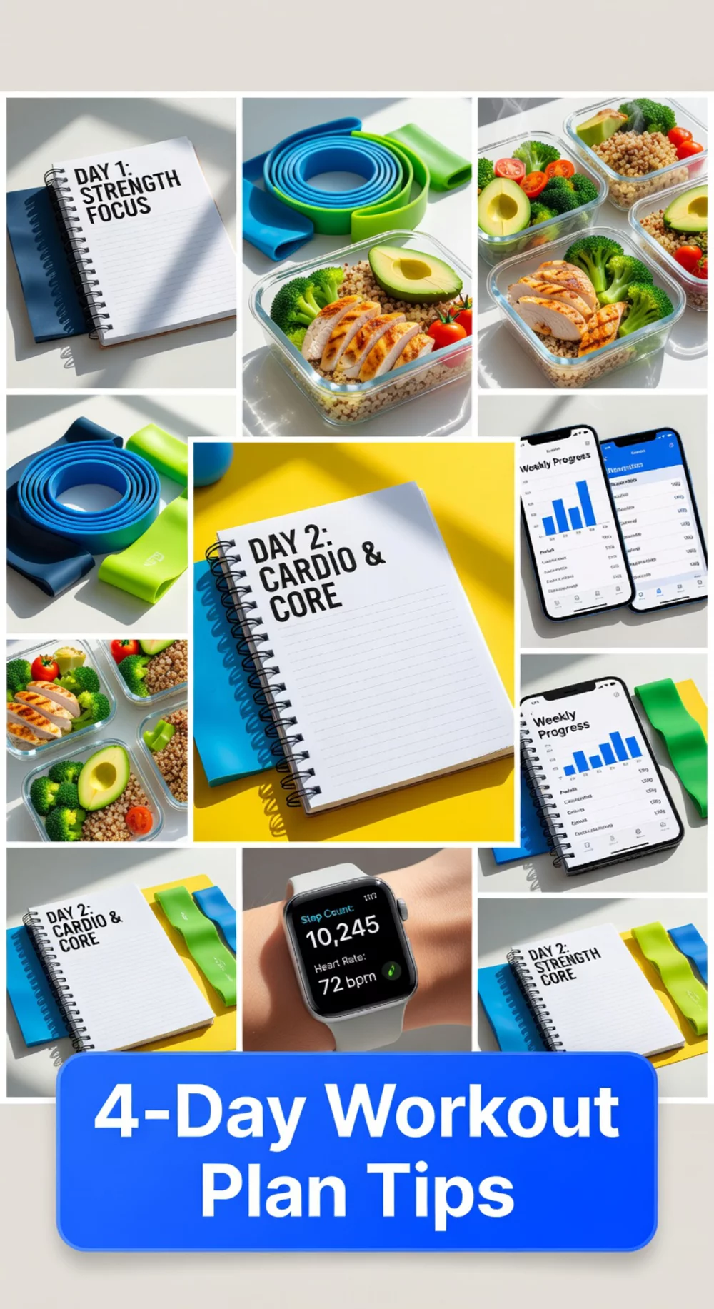 Why a 4-Day Weekly Home Workout Plan Beats Training Every Day