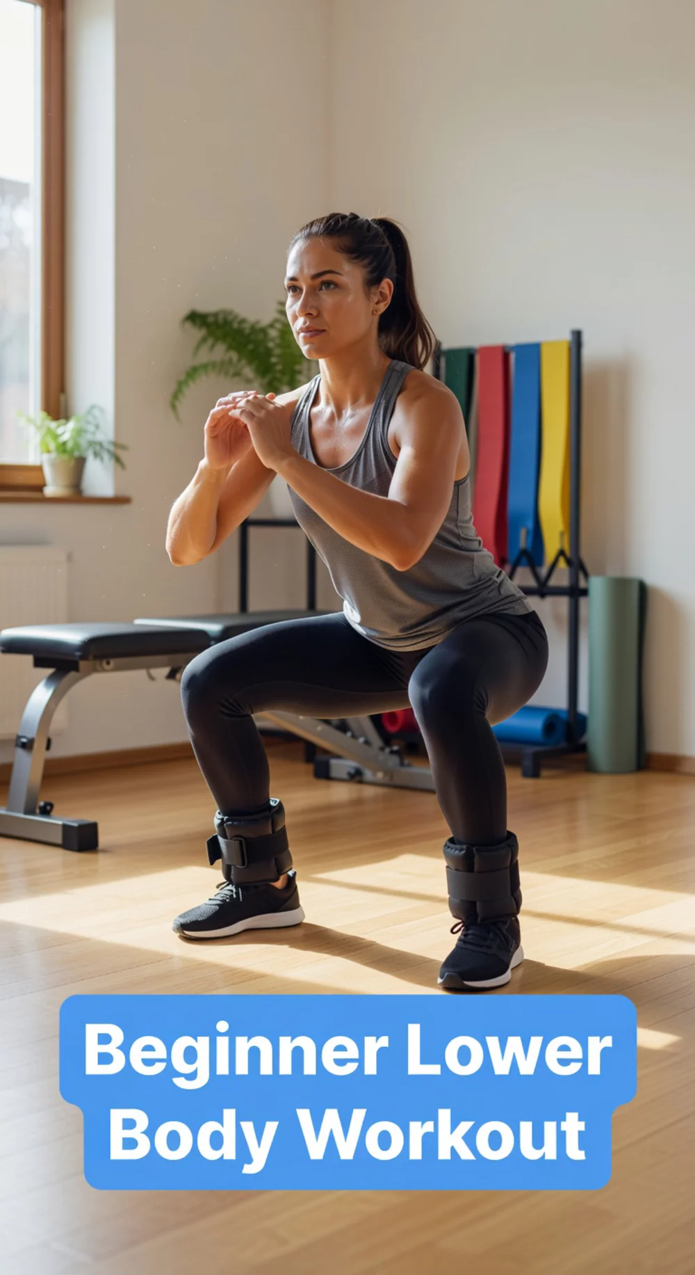 Beginner Home Workout Squat and Lunge Plan That Tones the Lower Body