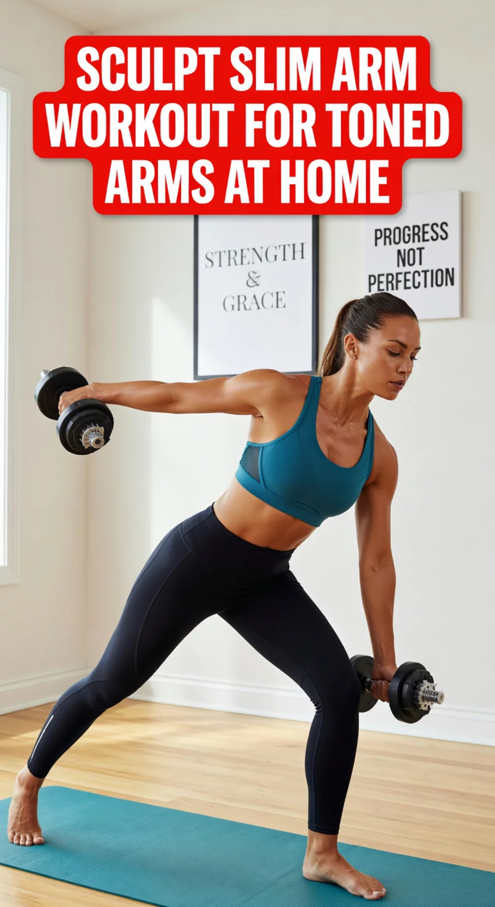 Sculpt Slim Arm Workout for Toned Arms at Home